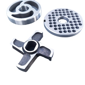 32 # اللحوم المفرمة استبدال قطع الغيار اللحوم طاحونة منحني شفرة سكين - Product Image 1