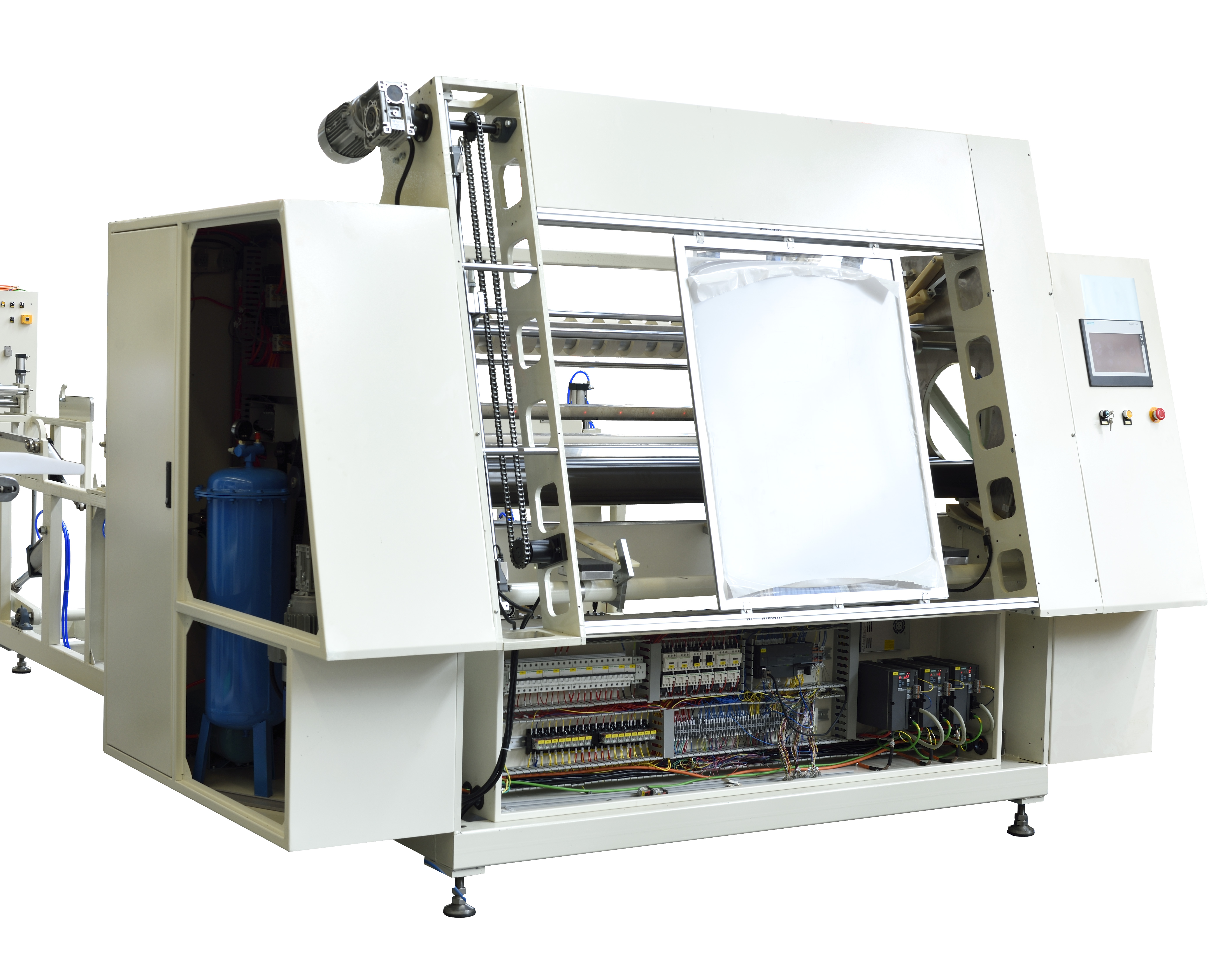 SINOPED 2021 Золотой Производитель большой емкости одноразовый мягкий контейнер упаковка Влажная Салфетка Машина для автомобильных салфеток продукт