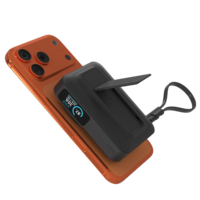 Chargeur sans fil magnétique Qi2.2 25W nouvelle génération, 10000mAh, semi-solide, intégré, type-C, câble de charge rapide bidirectionnel 30W PD
