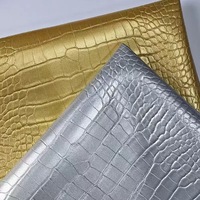 Sacs en cuir synthétique PVC gaufré effet crocodile, haute brillance, durables, résistants à l'eau et aux taches, vente en gros