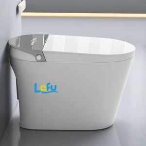 Thiết Kế Mới Wc Sàn Gắn Thông Minh Sứ Thiết Bị Vệ Sinh Nước Tủ Quần Áo Bọt Siphonic Tự Động Flush Gốm Thông Minh Nhà Vệ Sinh - Product Image 2