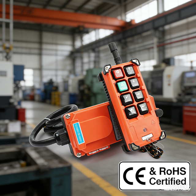 F21-E1B Industrial Wireless Remote Control for Crane Hoist Truck Lift 1 Transmitter 1 Receiver