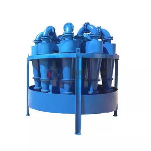 Renkli hidrosiklon FX10 FX25 FX50 FX75 FX100 FX125 katı sıvı siklon ayırıcı çamur geri dönüşüm sistemi Desander makinesi