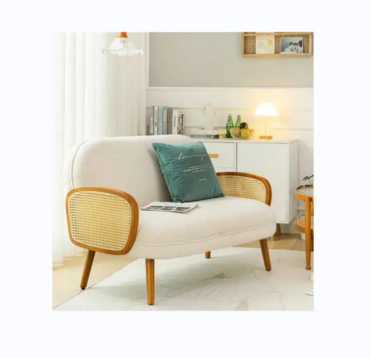 YJZMKJ MIcrofiber fabric White Living Room Sofas American Metal Legs Sofa L Shape Modern Chairs for Living Room Sofa