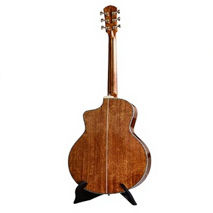 Factory OEM Custom 41 Inch JF Solid Spruce solid Mahogany Acoustic Guitar, Solid Spruce <b>Top</b> Shell inlay Folk <b>String</b> Instrument - Product Image 2