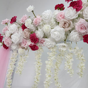 Modern Wedding Decorations High Quality Wedding Backdrop Arrangement <b>Table</b> Centerpieces Floor Floral Ball Runner - Product Image 5