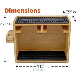 Organizador de madera: elegante almacenamiento que ahorra espacio para su equipo de café - Product Image 4