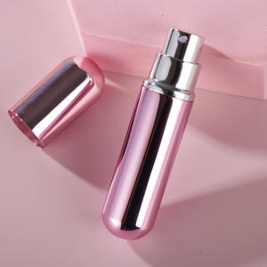 Colorful Portable <b>5ml</b> Custom <b>Perfume</b> Spray <b>Bottle</b> Refillable <b>Perfume</b> <b>Bottle</b> with Shell - Product Image 2