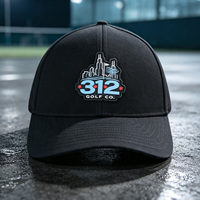 Casquette de performance HS40 OEM personnalisée avec logo PVC, 6 panneaux, imperméable, découpée au laser, respirante, pour la randonnée et le surf