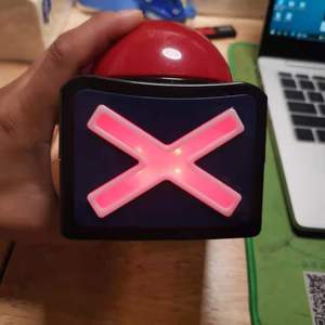 Buzzer de jeu en plastique Syh1864 avec lumières et son pour les jeux de questions et les concours de talent - Product Image 5