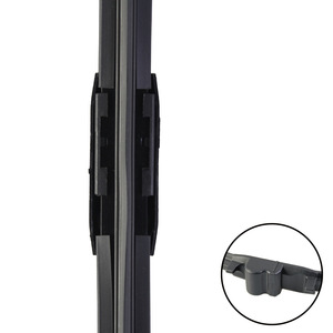 ใบปัดน้ำฝนหน้ารถ Volkswagen Touareg ปี 03-07 แบบไร้โครง ทำจากยางธรรมชาติ - Product Image 1