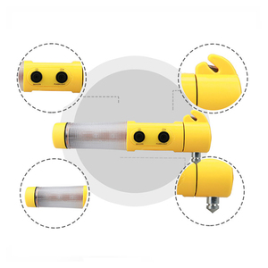 Route Accident 4 En 1 Led Lampe De Poche D'urgence Mini de Voiture De Marteau De Sécurité - Product Image 6