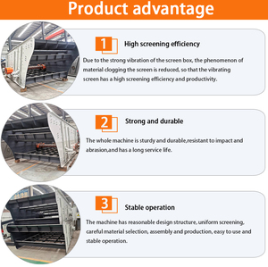 Hiệu quả cao khai thác mỏ rung màn hình máy tổng hợp sàng lọc máy được sử dụng trong cát làm cho ngành công nghiệp - Product Image 2