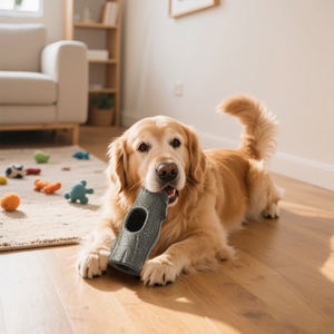 工場卸売耐ナイロン + コーヒーウッド + PP犬のおもちゃ新しい噛むおもちゃ - Product Image 1