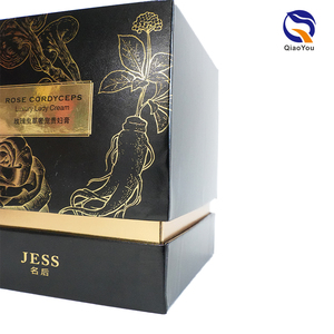 Boîte de parfum de luxe en carton solide avec impression couleur sur film brillant de haute qualité, avec flacon - Product Image 5