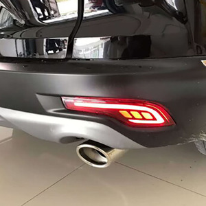 รถ 12V LED ด้านหลังกันชนสําหรับ <span class=keywords><strong>Honda</strong></span> CR-V 2017-2019 CRV เบรค LED ไฟท้ายไหลเลี้ยวสัญญาณเบรคหยุดหลอดไฟ - Product Image 6