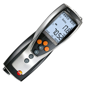 เทอร์โมไฮโกรมิเตอร์ดิจิตอล Testo 635-2 เครื่องวัดอุณหภูมิและความชื้นสำหรับงานอุตสาหกรรม HVAC - Product Image 5