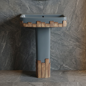 Ensemble WC monobloc carré de luxe en céramique avec réservoir encastré, articles sanitaires décoratifs pour villa - Product Image 5