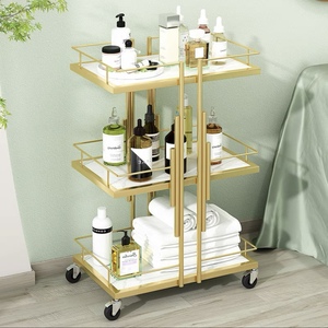 รถเข็นช่างเสริมสวยเคลื่อนที่สำหรับร้านทำผมและร้านตัดผม - Product Image 6