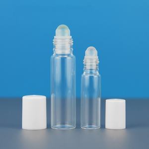 Custom logo 5ml 10ml Plastic Roller Ball Deodorant Essential Oil Roll <b>on</b> Bottle for Perfume Oil - Product Image 6