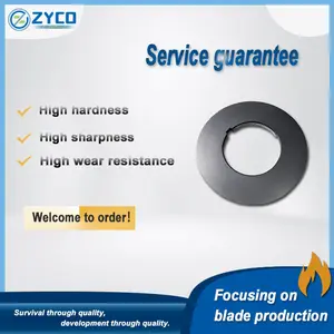 Circular Tungsten Carbide Cutting Tobacco Knife Slitting Blade Cigarette Cutter For Cigarette Making Industry