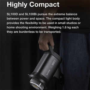 GODOX SL100D ไฟวิดีโอซีรีส์100W 5600K SL แผงจอแอลซีดี LED กลางแจ้งแสงเอาท์พุทต่อเนื่อง Bowens MOUNT ไฟสตูดิโอ - Product Image 4