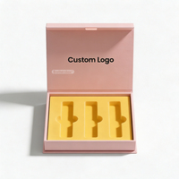Fabrication d'emballages en carton pour produits de soin de la peau avec impression de logo personnalisé, fabrication de boîtes en papier magnétique avec insert en mousse