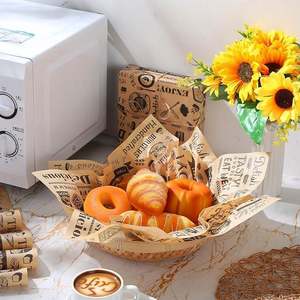 Papel Antigrasa de Grado Alimenticio con Impresión de Logotipo Personalizado, Ideal para Empacar Donuts, Croissants, Muffins y Galletas - Product Image 4