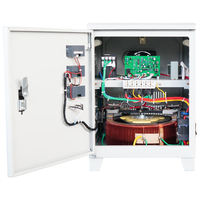 Stabilisateur de tension monophasé 15KVA 20KVA Régulateur de tension automatique 220V pour équipement de bureau