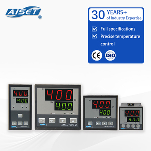 Bộ điều khiển nhiệt độ kỹ thuật số thông minh công nghiệp dòng XMT-1000 chất lượng cao AISET, điều chỉnh PID, vỏ ABS cao cấp - Product Image 1