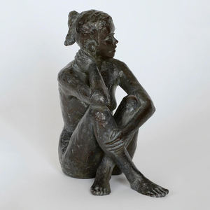 Metalen Naakt Vrouw Sculptuur Sexy Vrouw Sculptuur Aanpasbare Levensgrote Tuin Outdoor Decoratie - Product Image 5