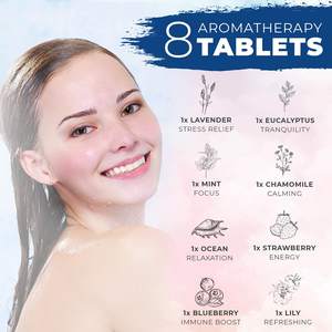 Emballage personnalisé, huile essentielle, anti-Fatigue, bain à vapeur, douche naturelle, bombe avec aromathérapie, vente en gros - Product Image 4