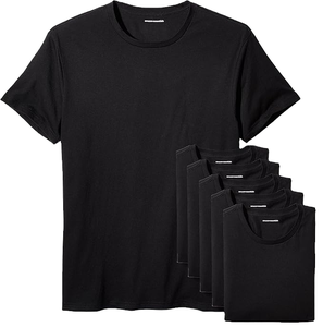 Customizable 230G Heavy Weight 100% Cotton T-Shirt Design Your Own Crew Neck T-Shirt Logo Print Plus Size Promotional T-Shirts