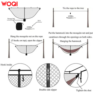Lưới Chống Muỗi Woqi, Lưới Chống Muỗi Cắm Trại Lưới Chống Muỗi Lắp Đặt Dễ Dàng - Product Image 6