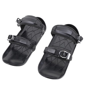 MiniSki Skates Ski Boots Black Plastic Outsole Unisex Freestyle <b>Skiing</b> Equipment - Product Image 5