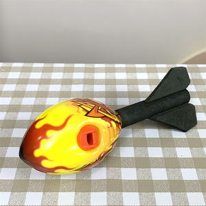 Venta caliente niños larga distancia objetivo lanzar juguetes voladores aullador acelerador espuma cohete Bola con silbatos - Product Image 2