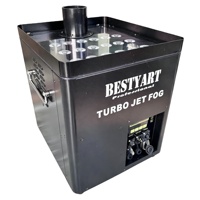 BESTYART/ TURBO JET FOG / Machine à brouillard LED spéciale pour scène verticale 3500w/220v ou 2500w/110v