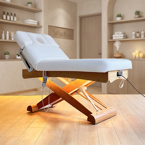 DM Electric Adjustable Beauty Bed <b>for</b> Eyelash <b>Extensions</b> Facial Care Tattoo and SPA Treatments - Product Image 4