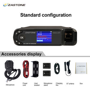 ZASTONE D9000APP Radio Mobil Walkie Talkie 50W Dual Band Radio Dua Arah FM/CB Tahan Air IPX-2 Mikrofon Nirkabel APP - Product Image 5