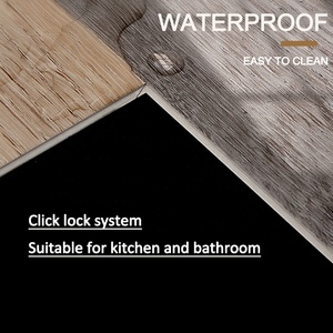 Suelo SPC de <span class=keywords><strong>vinilo</strong></span> de lujo <span class=keywords><strong>blanco</strong></span> con diseño de madera de PVC de plástico resistente al desgaste para uso comercial de alto tráfico - Product Image 4