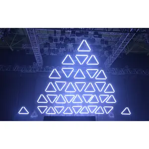Xlighting sahne gösterisi 3D dmx tavan dj kinetik gece kulübü tüp ışıkları