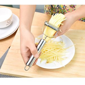 Tùy Chỉnh Nhà Bếp Tiện Ích <span class=keywords><strong>2025</strong></span> Thép Không Gỉ Trái Cây Khoai Tây Peeler <span class=keywords><strong>Julienne</strong></span> Peeler Rau & Trái Cây Peelers - Product Image 3