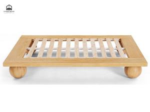 אורן סגנון המלכה מיטה מסגרת עתיק מינימליזם בית רהיטים <span class=keywords><strong>mdf</strong></span> עמיד מיטה מיטה מיטה מסגרת מלכה עץ אפר - Product Image 3