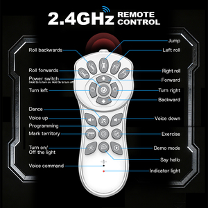 Perro <span class=keywords><strong>Robot</strong></span> Inteligente DWI Dowellin - Mascota Interactiva STEM con Control por Voz, Programación de Más de 30 Acciones, Diseño Resistente para Niños - Product Image 6
