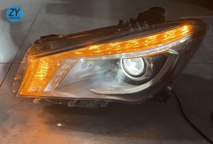 Lentille de phare pour <span class=keywords><strong>Mercedes</strong></span>-Benz CLA 117 2013 2014 2015 2016, phare d'origine Benz CLA220 250 200 260 <span class=keywords><strong>AMG</strong></span> CLA45 C117 X117 - Product Image 2