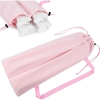 Sac de rangement en velours pour Mahjong, en stock, pochette épaisse anti-rayures avec cordon de serrage, sac de transport portable pour règle de Mahjong