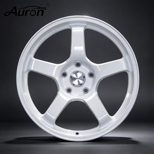 Rueda de una pieza fundida con radios múltiples de todos los tamaños para Audi, Benz, Ford, VW Polo, BMW, rueda blanca personalizada OE - Product Image 1
