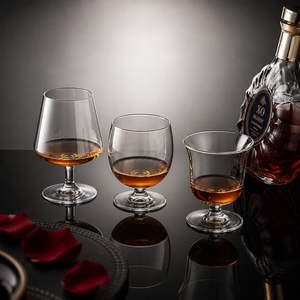 Copas de Brandy Tulip de Cuello Delgado, Vasos para Coñac, Cristalería de Lujo para Degustación de Licores - Product Image 1