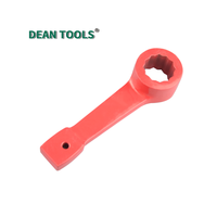 Clé à douille anti-étincelles 22 mm, à extrémité unique, manuelle, métrique, industrielle, à poignée droite, modèle DEAN TOOLS 2014