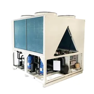 300kw refrigerado a água baixa temperatura chiller máquina refrigeração sistema